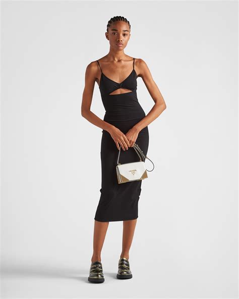 prada black dress